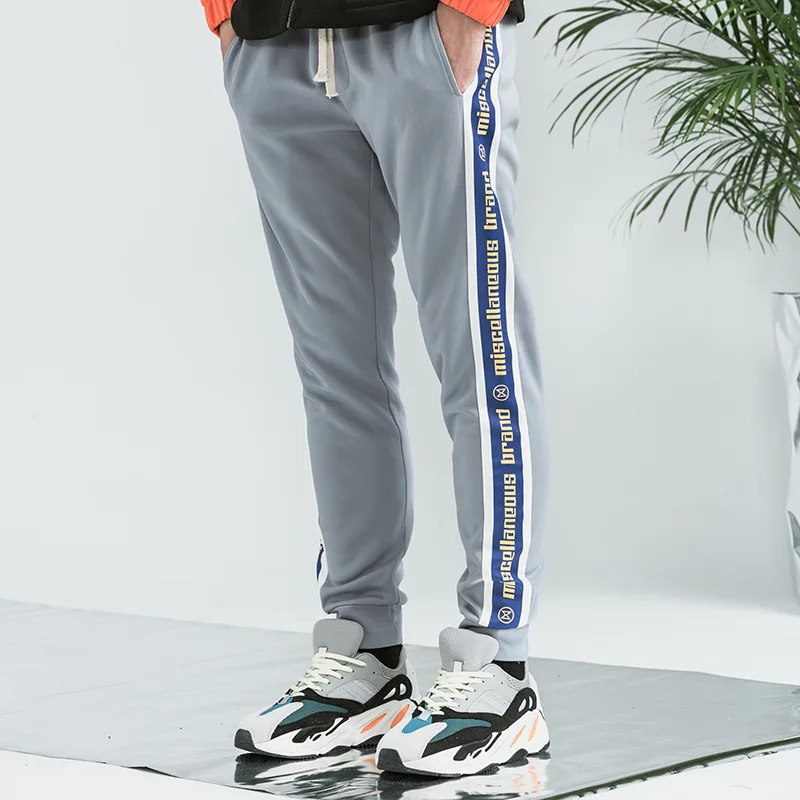 Men Sweatpants Trousers Joggers Hip Hop 