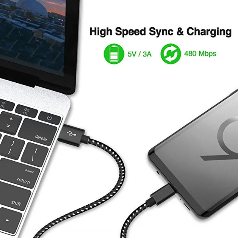 Кабель Micro usb Type C для Xiaomi Mi 9 Redmi Note 7 6 pro Nokia 8 PureView 3 1 5 Plus Oukitel C8 alcatel 5v быстрая