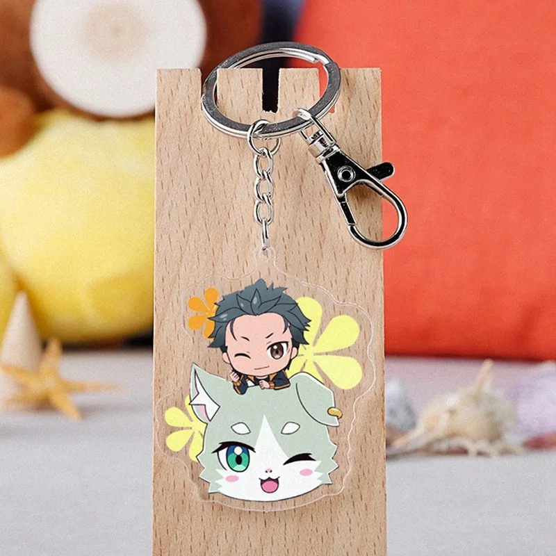 Брелок для ключей с принтом Re:zero Kara Hajimeru Isekai Seikatsu Rezero Rem | Украшения и аксессуары