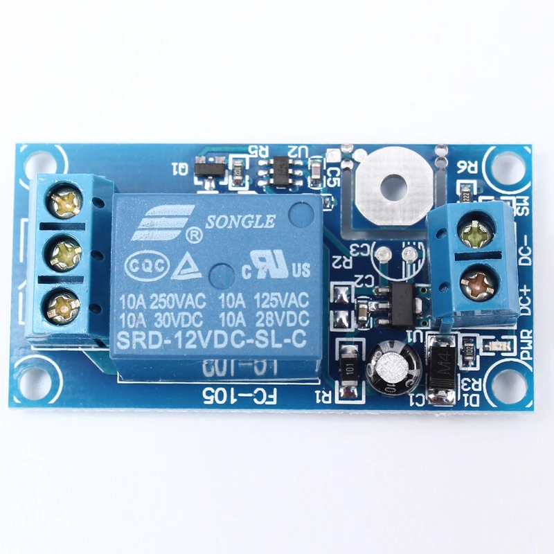 12 В 1 канал touch реле Модуль емкостный сенсорный выключатель|relay module|switch 12vswitch capacitive