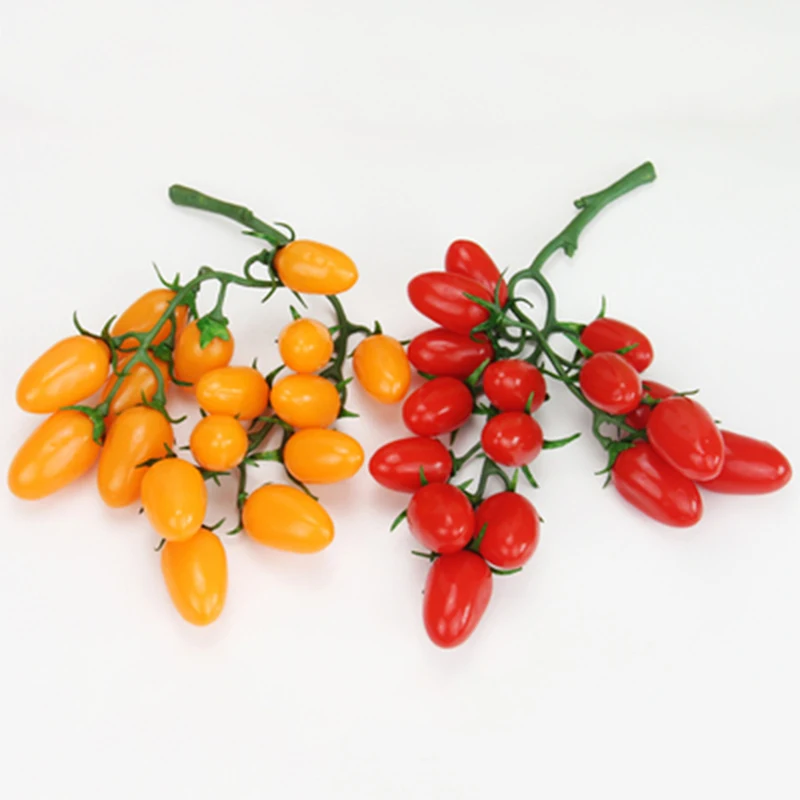 32 шт./упаковка Декоративные искусственные фрукты помидоры вишни|Искусственные