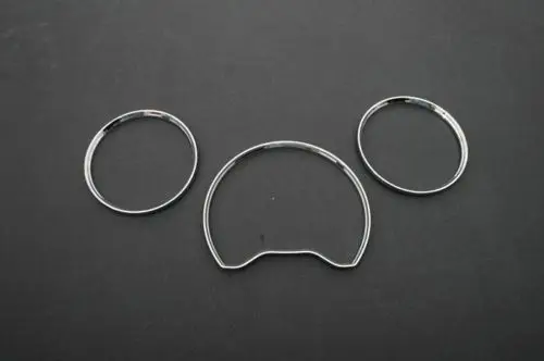 

High Quality Chrome Dashboard Gauge Ring Bezel Dial Ring Set for Mercedes Benz W210 95-99 Free Shipping