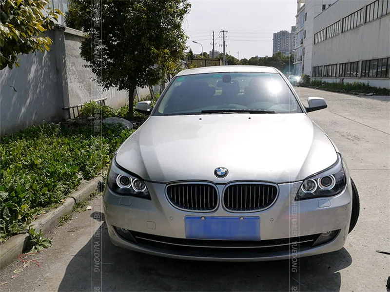 Автомобильная фара VLAND для BMW 520 523 525 530 E60 2004 2005 2006 светодиодные ангельские глазки H7