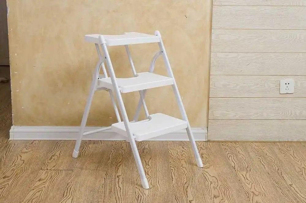 Скандинавский туалетный стул, модный кованый стул, тканевая скамейка для обуви, стул для спальни, лестница Escalera, черный