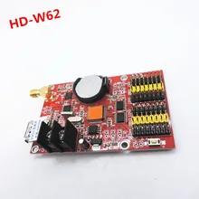 W62 HD-W62(старая версия HD-W40) wifi беспроводной и USB порты контроллер светодиодного знака карты поддерживает P10, P16, P20, F3.0, F3.75, F5.0