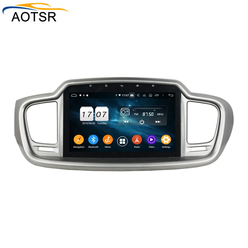 Top DSP 4+64 Android 9.0 Car DVD Player GPS Navigation Multimedia For Kia SORENTO 2015 2016 car auto radio video stereo BT head unit 5