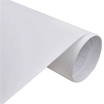 

150x30cm DIY Universal Ceramic White Matte Satin Self Adhesive Car Vinyl Wrap Film Sticker DIY Sign Sticky Car Styling Exterior