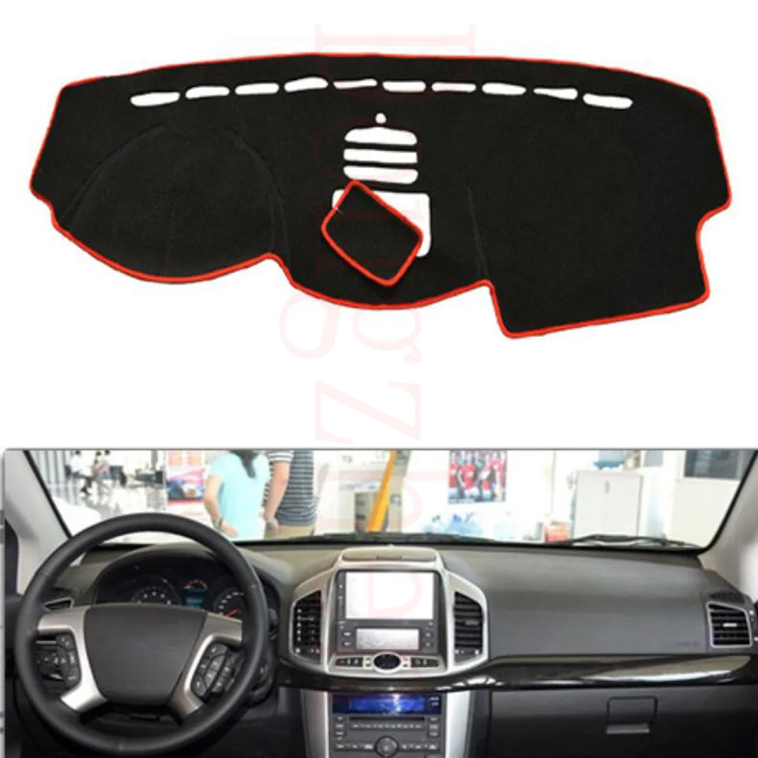 Interior Dashboard Dash Mat Car Sun Cover Pad For Chevrolet Captiva 2012-2014