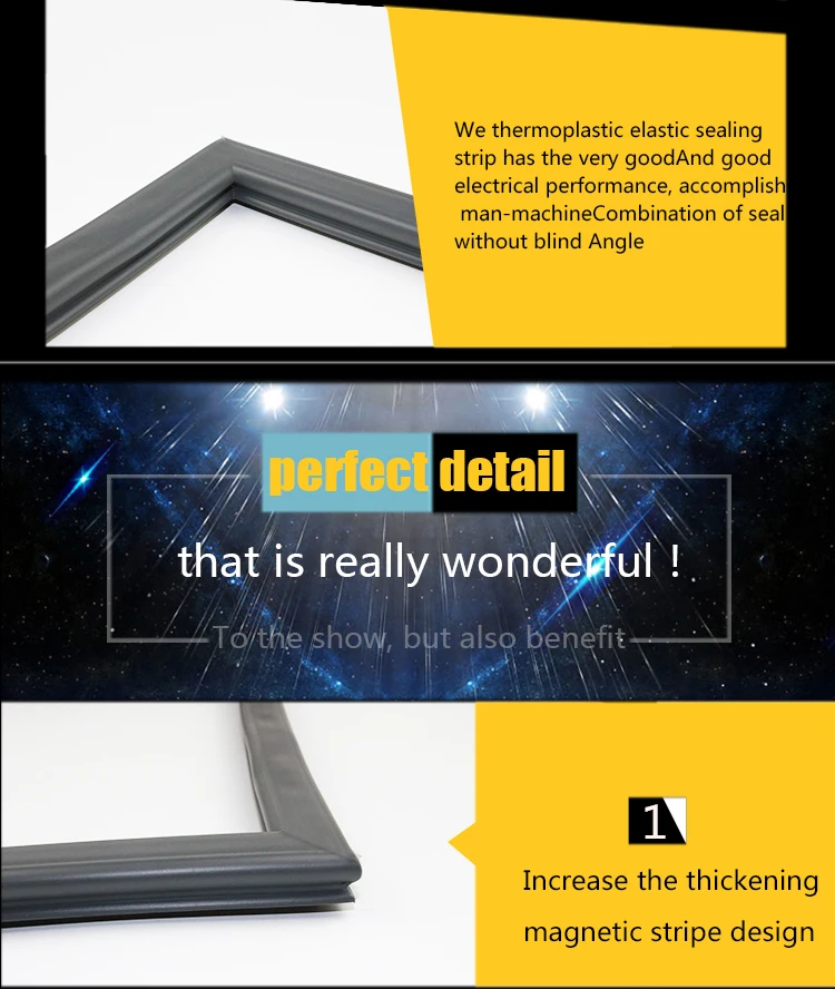 freezer magnetic seal strip