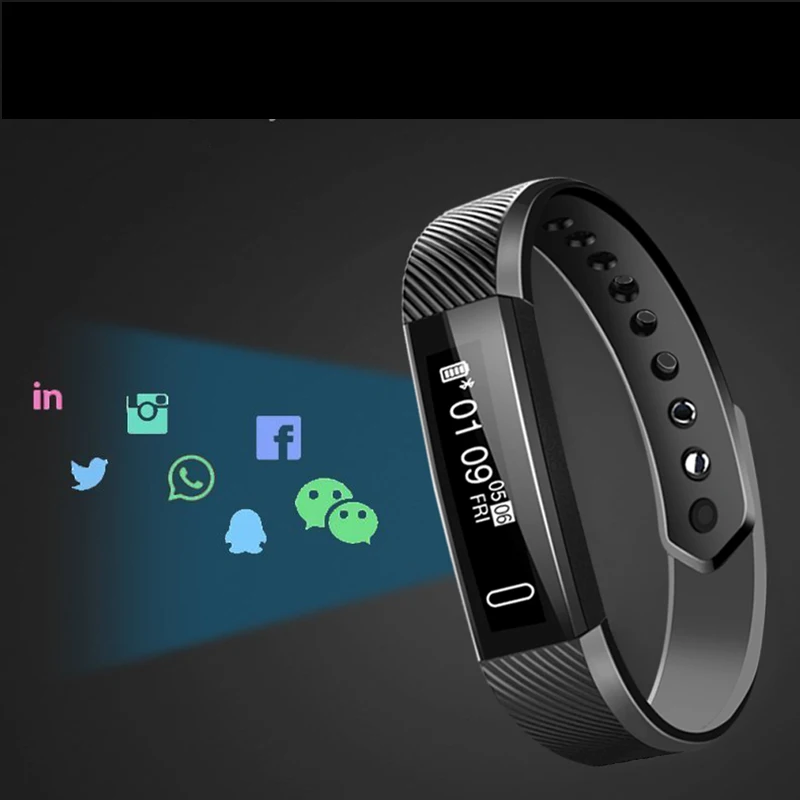 Новый Smart Напульсники K06 на запястье шагомер Фитнес трекер Smartband IP67 Водонепроницаемый умный Браслет Talk Band для iOS и Android