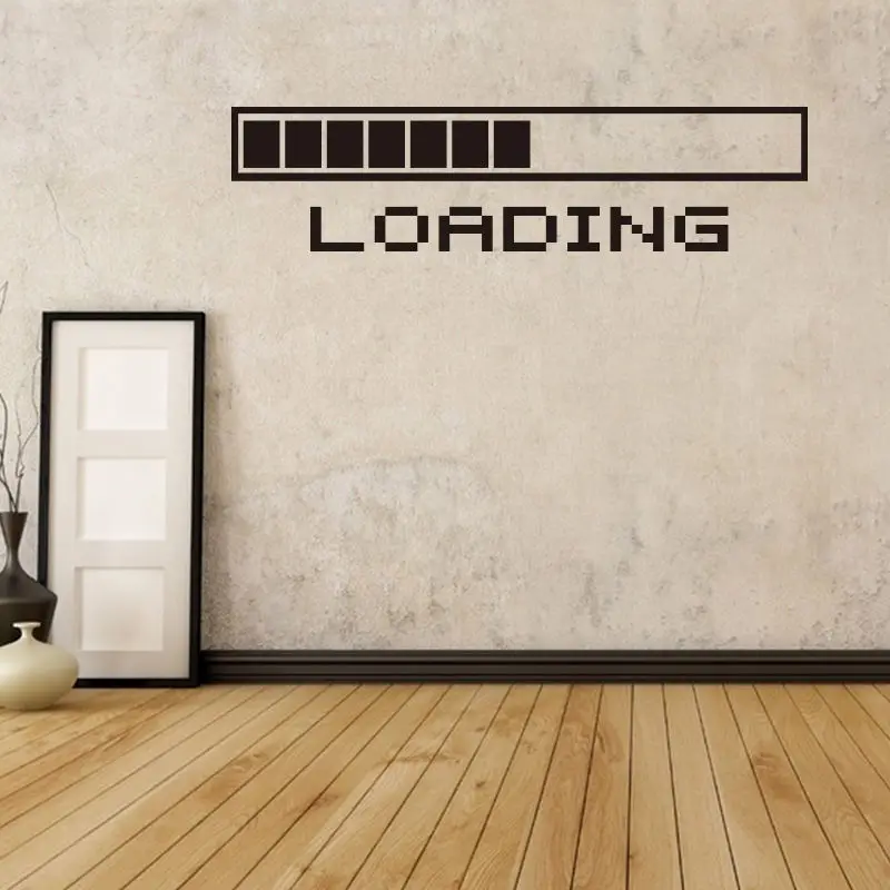 

Creative Loading Removable Art Decals Living Room Decor Transfer Wall Stickers Mural Vinyl Wall Decals Home Decoration ZB243