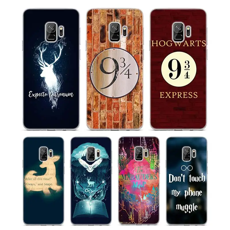 Nieuw Silicone Phone Case Hogwarts School Harry Potter For Samsung BW-79