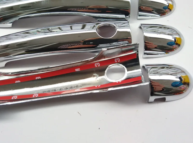 For Renault SCENIC 2 II 2003 2004 2005 2006 2007 2008 2009 chrome Door handle catch cover Trim cap auto accessories