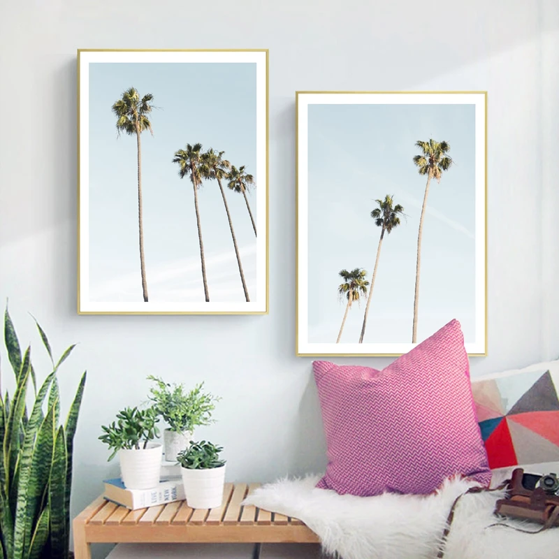 Palm Trees Canvas Art Prints Poster Wall Decor Tropical Canvas Art Prints Poster Wall Decor
