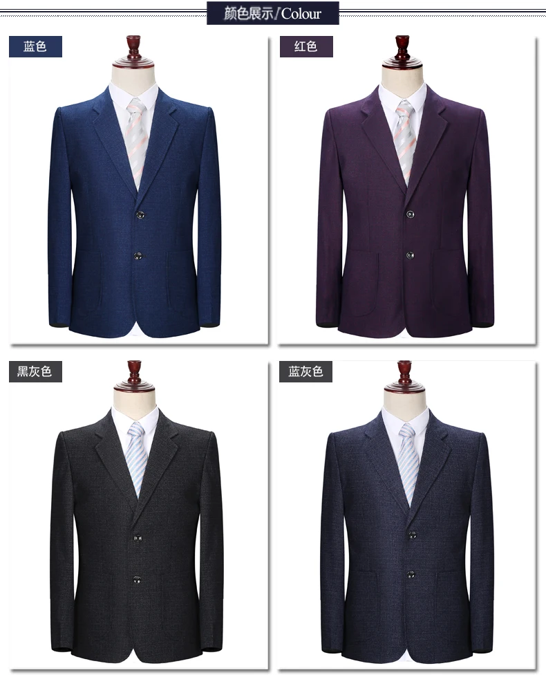 Man Busines Casual Blazer Black Navy Blue Purple Jacket Suit Men Notched Collar Blazers For Men Elegance Outfits Slim Fit Suit Jackets Blazer (2)