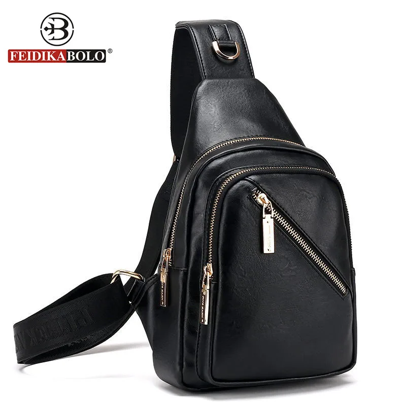 Single Strap Backpack Men Literacy Basics