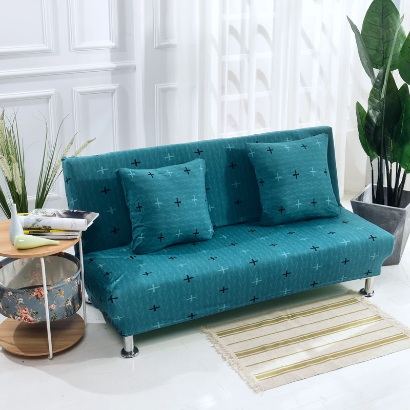 Yaapeet эластичный чехол для дивана и кровати из спандекса, защитный чехол с синими пятнами, чехлы для дивана без рукавов для гостиной, чехлы для дивана и дивана