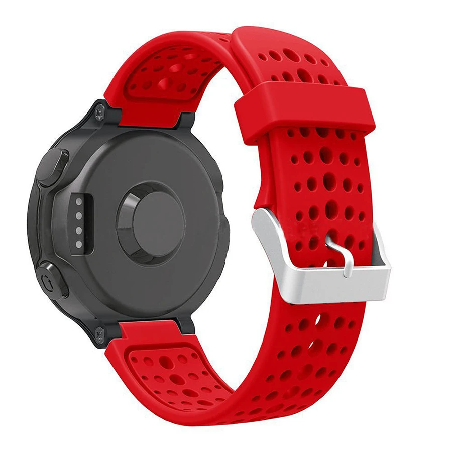 Силиконовый резиновый ремешок для часов Garmin Forerunner 220 230 235 620 630 735XT сменный ремешок для часов браслет+ инструмент