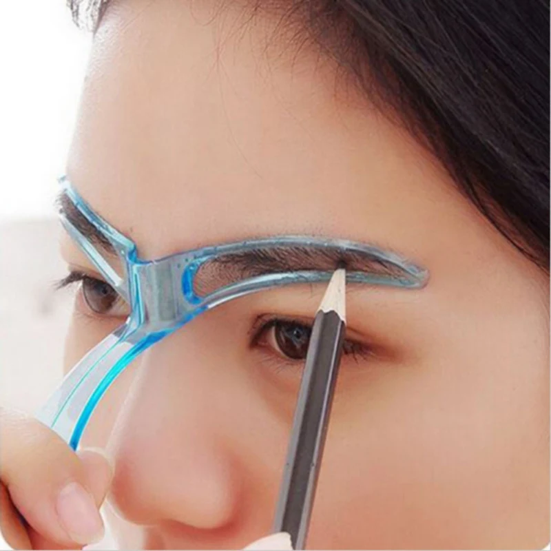 

New Eyebrow Stencil Brow Painted Model Drawing Guide Styling Shaping Easy Makeup Beauty Tool