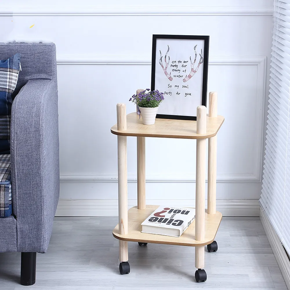 Nordic removable side corner several small trolley dining car home living room coffee table multifunctional storage LM12211150