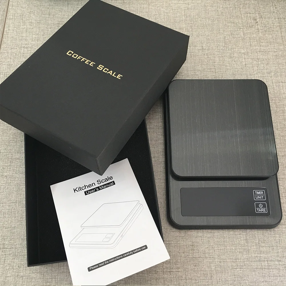 Новинка горячая Распродажа 0 1 домашние электронные весы для кофе USB зарядка с