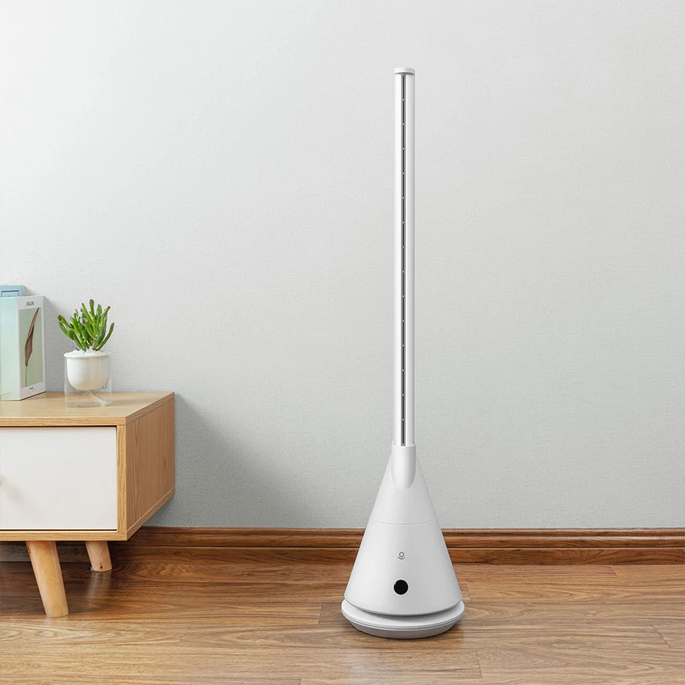 

Xiaomi Rosou S4 Intelligent Leafless Fan APP Control Remote Control 11Speed Natural Wind Timing Fan For Home Office Vertical Fan