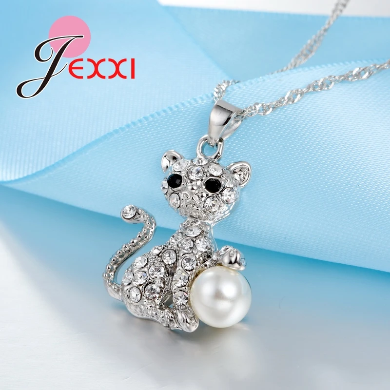 JEXXI-Charm-Pendant-Pretty-Animal-Necklace-Earrings-925-Sterling-Silver-Chain-For-Women-Girls-Fashion-Jewelry