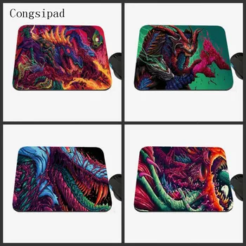 

Congsipad Shop Hot Computer Game Table Pad CSGO Counter Strike Color Monster Photo Print Rubber Rectangle Mouse Pad PC Desk Pad