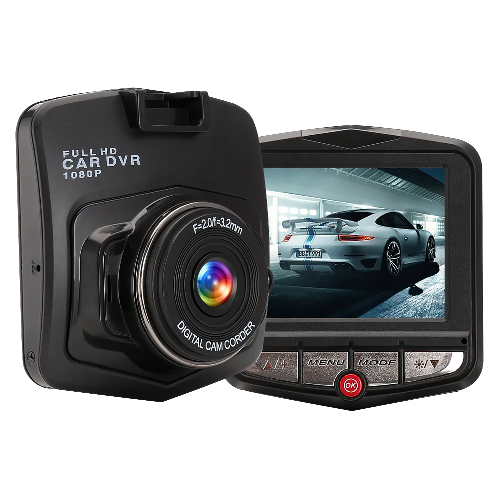 12V GT300 2.4/" LCD Full Auto Car SUV DVR Camera Video Recorder Dash Cam Blue
