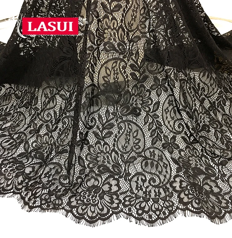 LASUI 3 метра C0300 Сделай Сам полная одежда свадебное платье ткань черно-белая ретро