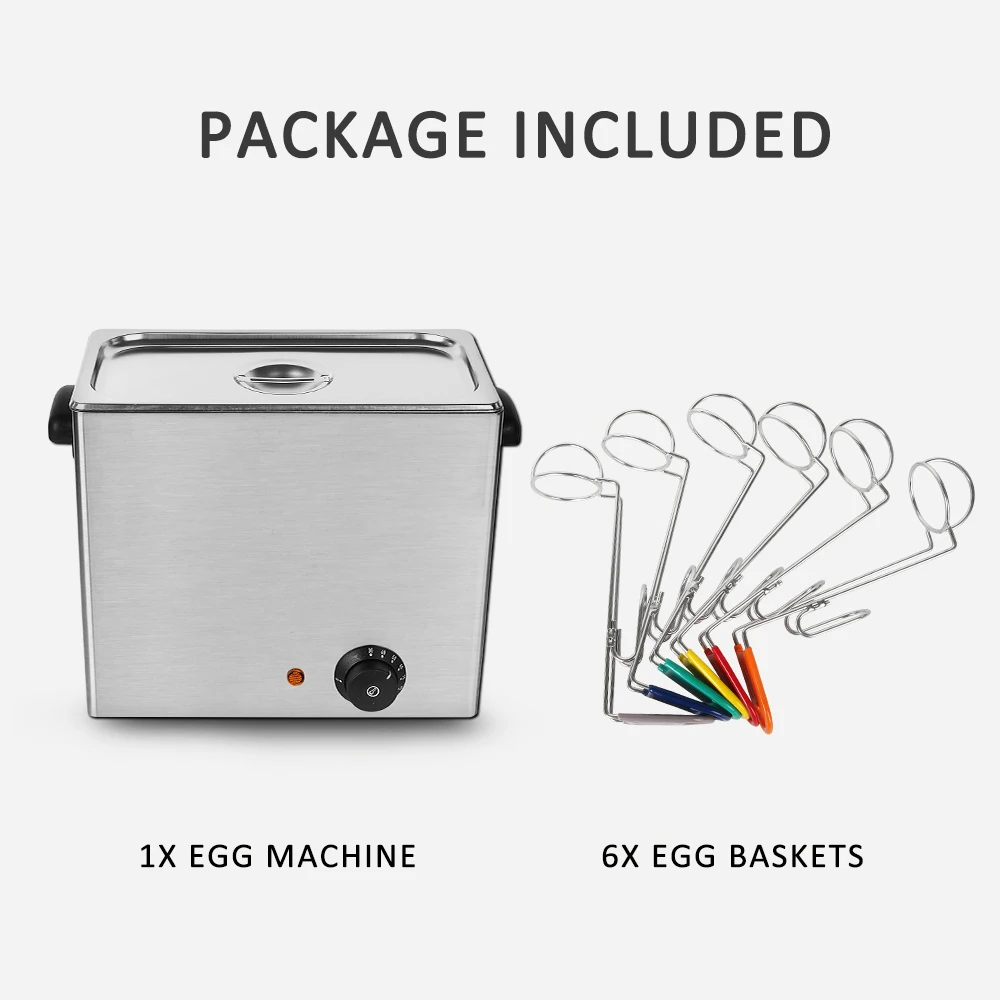 ITOP 2600W Electric Egg Boiler Egg Cooker About 30 Eggs Capacity With 6 Egg Baskets Kitchen Boiler Cooking Machine