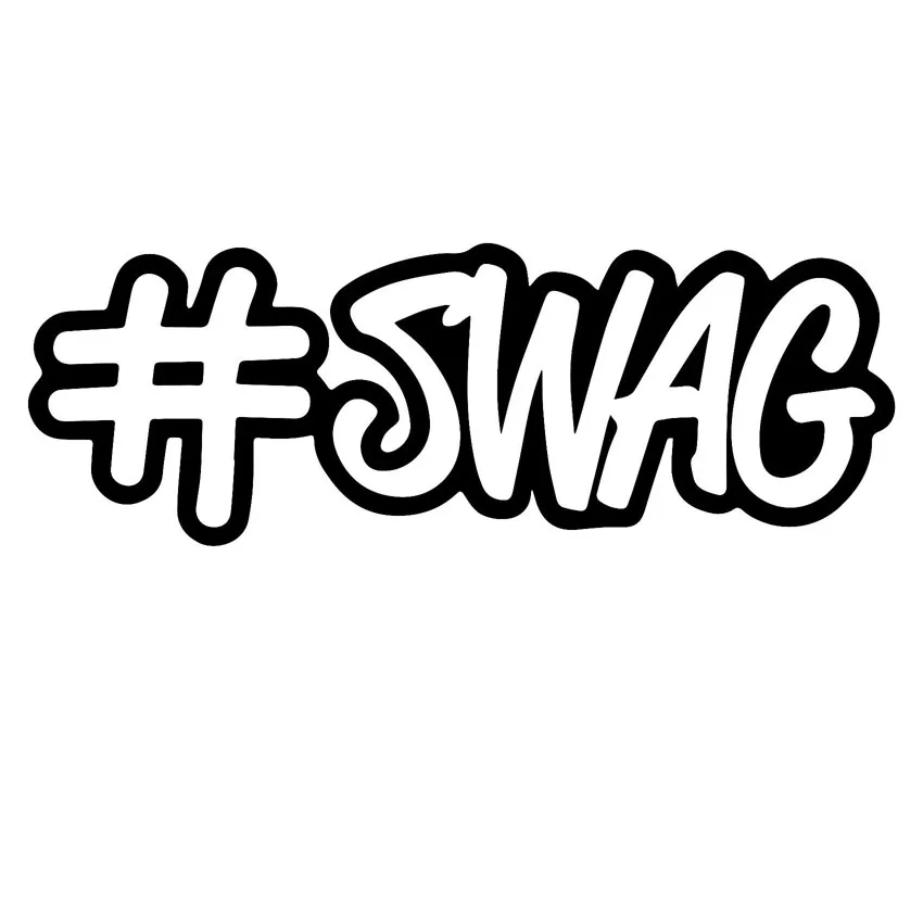 17 8*6 3 см # SWAG Классическая Виниловая наклейка для автомобиля персонализированные