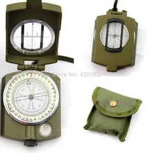 1 шт. Профессиональный армейский уличный военный геологический Карманный призматический Компас+ чехол