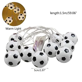 

Football Copper Silver Wire LED String Lights Holiday Lighting For Fairy Christmas Tree Wedding Party Decoration