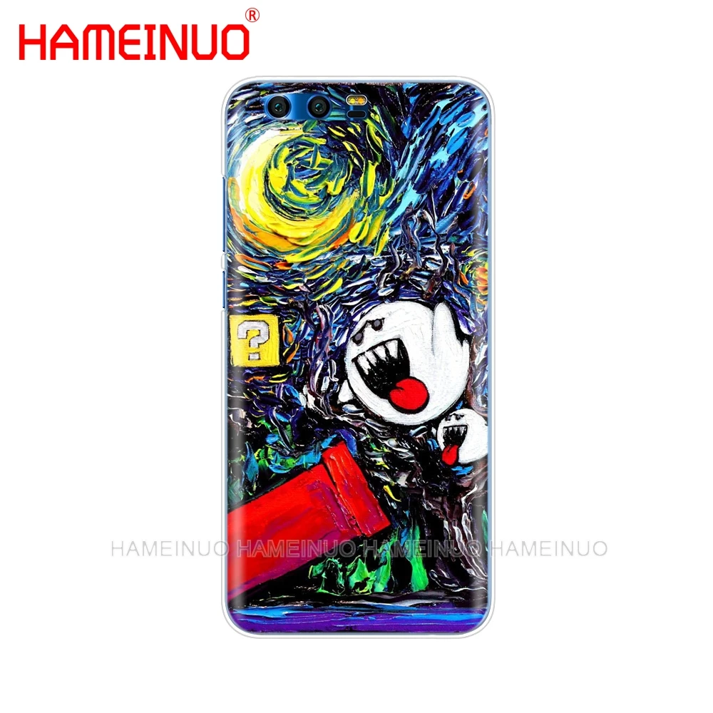 Чехол для телефона HAMEINUO Van Gogh Starry Night чехол Huawei Honor 10 V10 4A 5A 6A 7A 6C 6X 7X 8 9 LITE|Бамперы| |