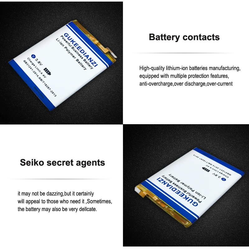 GUKEEDIANZI HB417094EBC Mobile Phone Rechargeable High Capacity Battery 4100mAh For Huawei Mate 7 Mate7 MT7 TL00 TL10 UL00 CL00