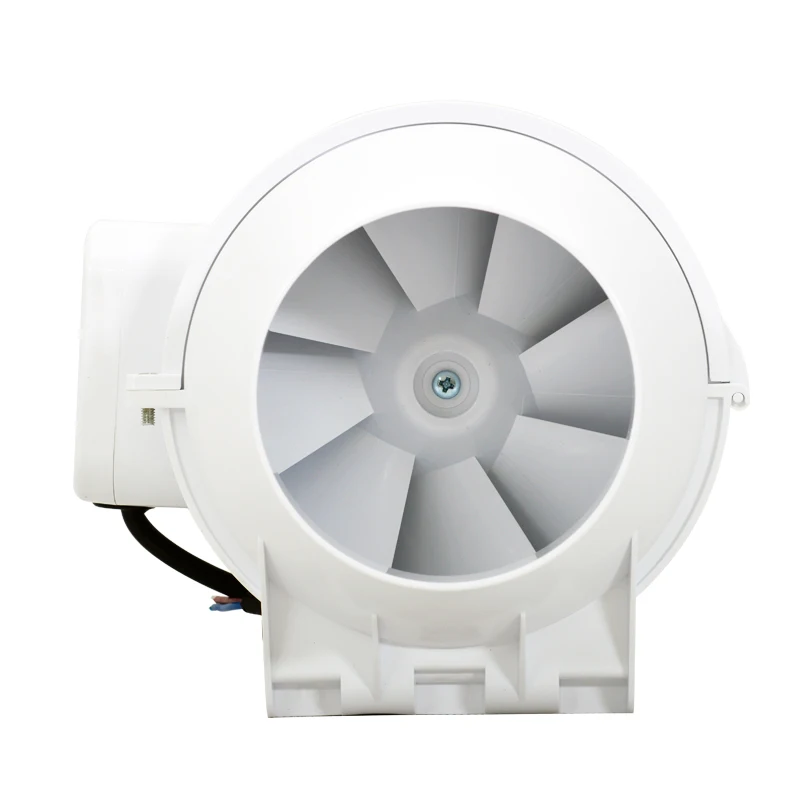 4 дюйма встроенный воздуховод вентилятора вентилятор высокого давления потолочные вентиляционные трубы вытяжной вентилятор для ванной комнаты Канальные воздуходувка 100 S 220 V