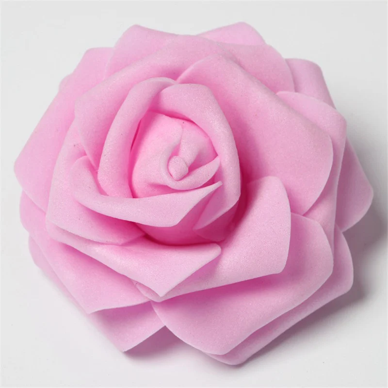 30Pcs/lot 8cm PE Foam Rose Artificial Flower Heads For DIY Wreaths Wedding Party Decoration Home Garden Decorative Supplies 85z 30Pcs/lot 8cm PE Foam Rose Artificial Flower Heads For DIY Wreaths Wedding Party Decoration Home Garden Decorative Supplies 85z