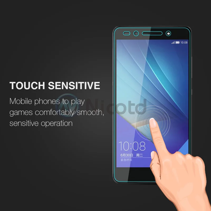 Nicotd 2.5D 9H Premium Tempered Glass For Huawei Honor 7 5.2 inch Screen Protector Toughened protective film For Huawei Honor 7 (3)