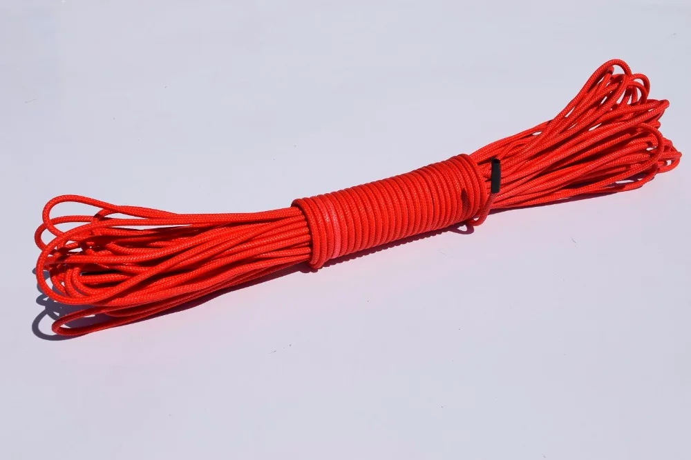 

Red 3mm*20m Kite Suring Kine, Double Braided ATV Winch Line,12 Strand UHMWPE Core with UHMWPE Rope