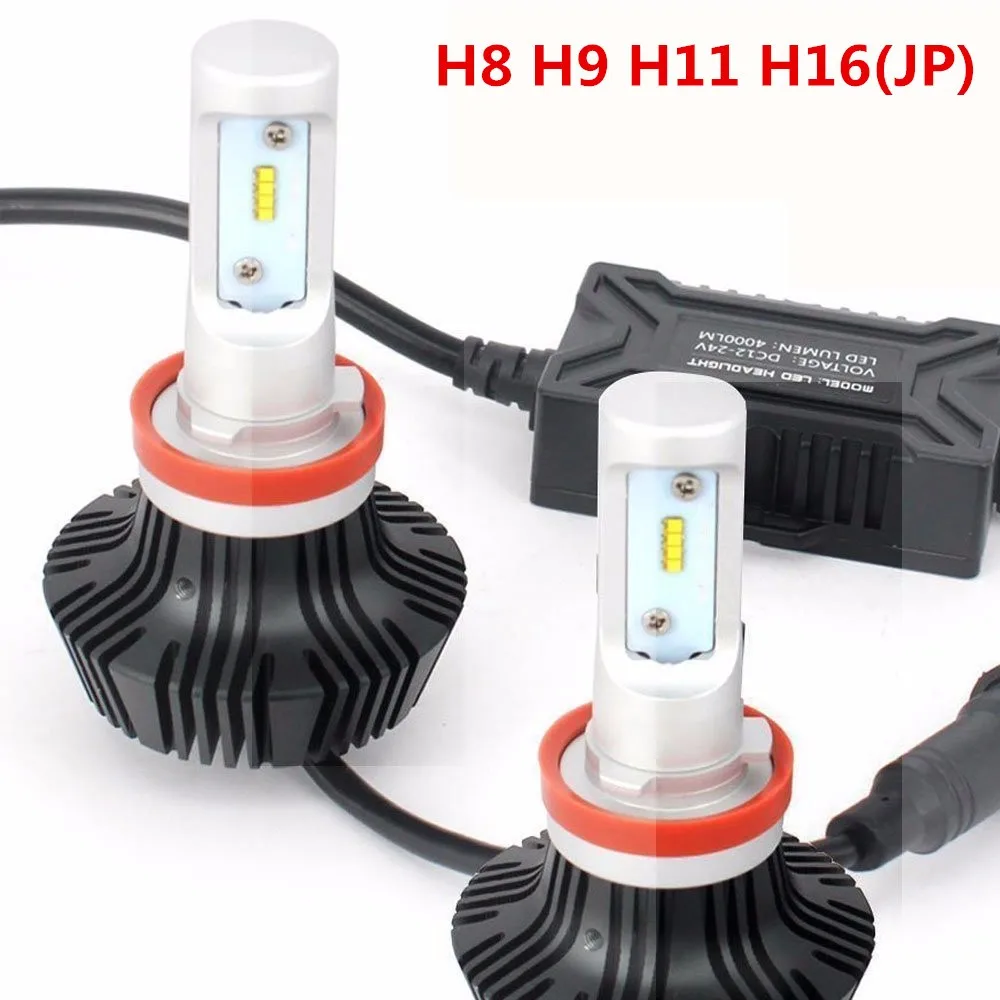 

7G LUMILEDS H8 H9 H11 H16(JP) LED Headlight Bulb 80W 6500k FIT For TOYOTA 4Runner Avalon Camry Highlander Land Cruiser Prius