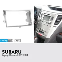 Автомобильная панель радио для SUBARU Legacy, Outback 2009- Dash Kit установка крепление переходная пластина рамка консоль адаптер накладка