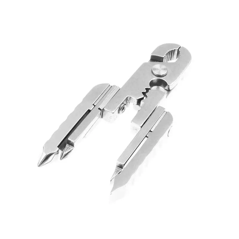 

15-in-1 Multi-function Plier Stainless Steel Outdoor Tools Portable Practical Combination Wire Stripper For DIY Home Use