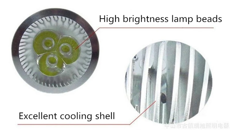 10 шт 12 v 220 v MR16 Светодиодный прожектор DC12V высокомощный прожектор мощный прожектор повышенной яркости Алюминий корпус светодиодный MR16 220 v светодиодный прожектор