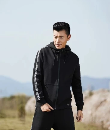 Original xiaomi mijia ULEEMARK men's trend ribbon suit loose sportswear casual suit autumn and wint