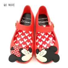 Mini melissa 2017 дети желе обувь девочек мальчиков сандалии детские мелисса menina мультфильм микки минни маленькая девочка сандалии