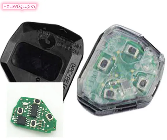 HXLIWLQLUCKY Car Key replacement forToyota 3 Button Remote