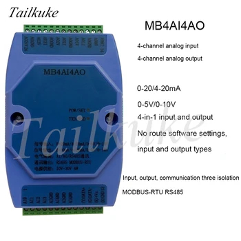 

0-20MA/4-20MA/0-5V/0-10V Analog Input and Output Acquisition Module RS485 MODBUS