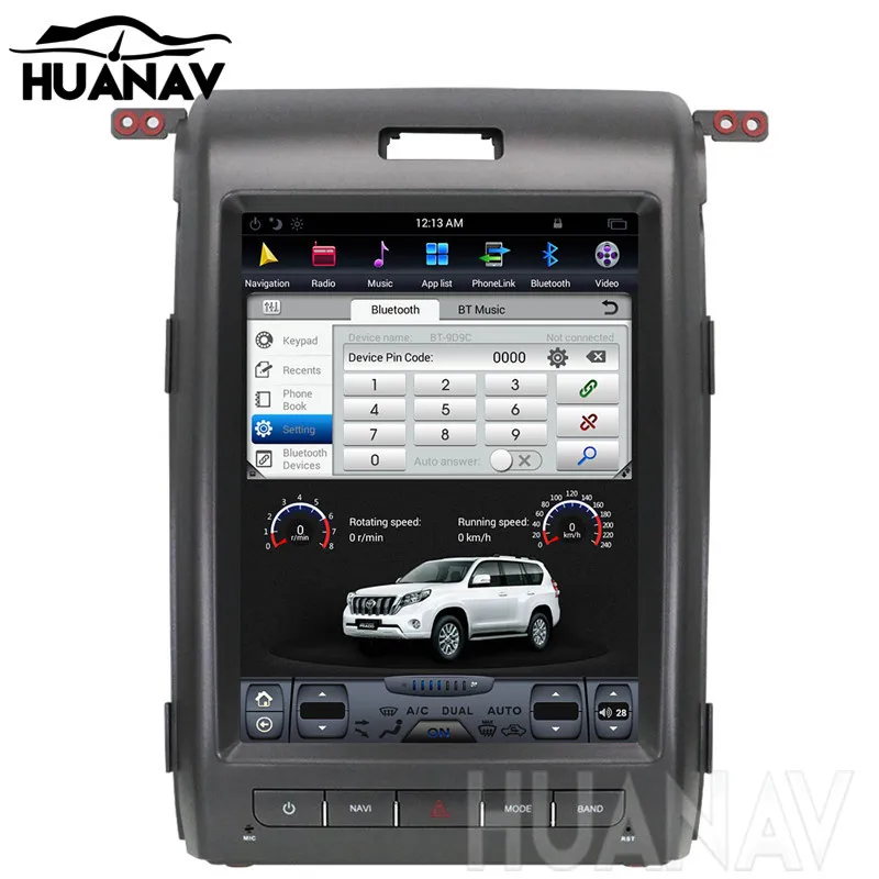 Автомобильный мультимедийный плеер Tesla Android без DVD плеера GPS навигация для Ford F150 2009