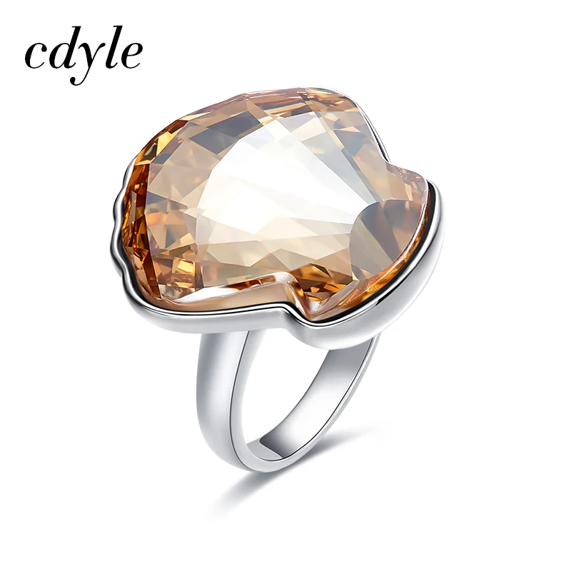 

Cdyle Crystals from Swarovski Women Rings Austrian Rhinestone Trendy Romantic Anniversary Party Fashion Jewelry Sexy Bijoux